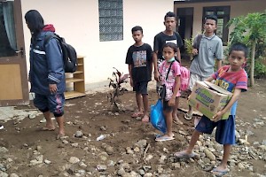 Nog een modderlawine in Wolefeo.